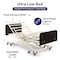 Medacure Ultra Low Hospital Bed, Fully Electric  Mahagony MC-ULB730MH - alternate 7